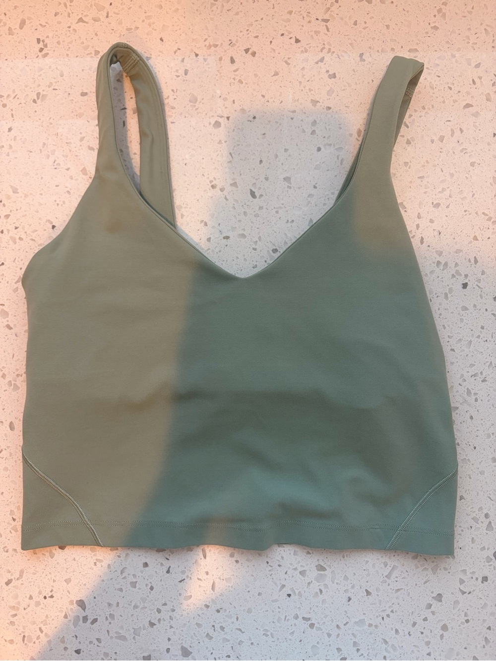 lululemon athletica V-Neck Bralette Tank - Sage Green